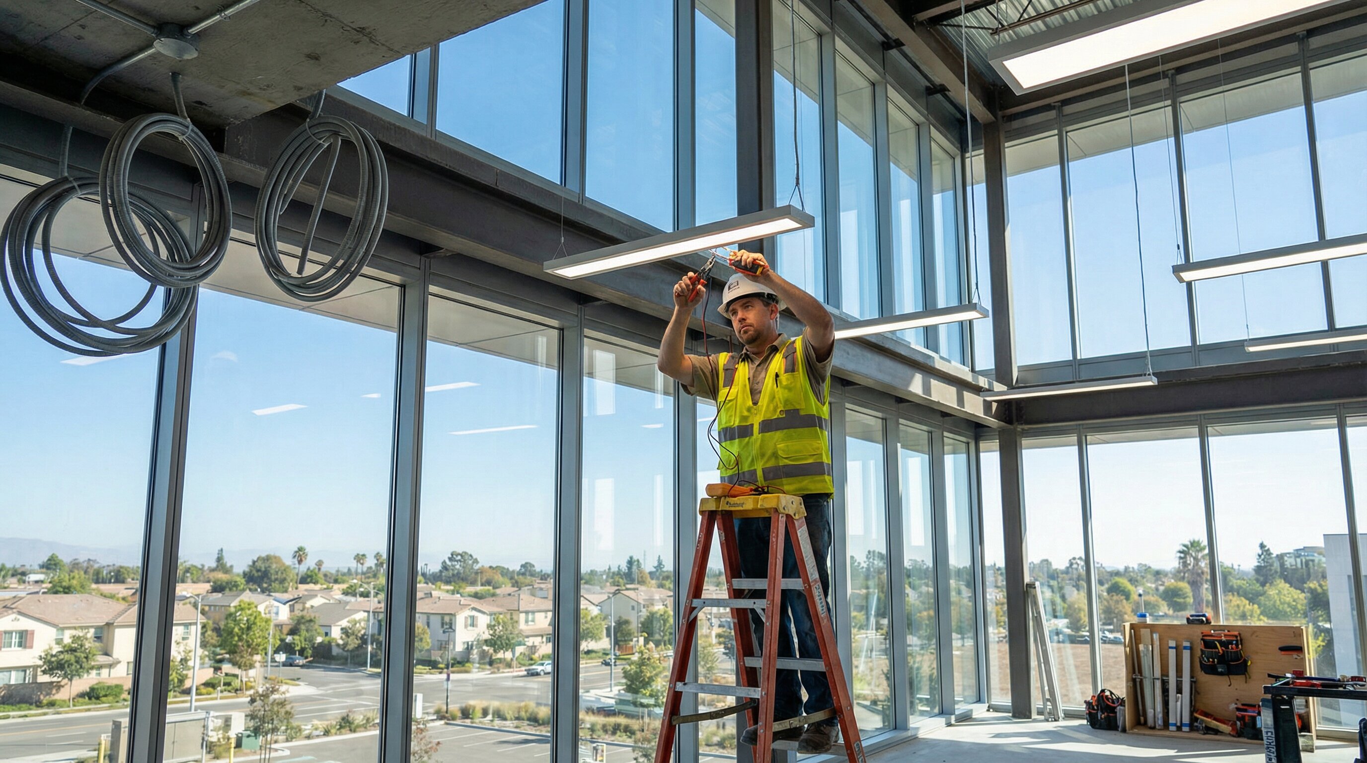 Commercial electrical services in Pleasant Hill