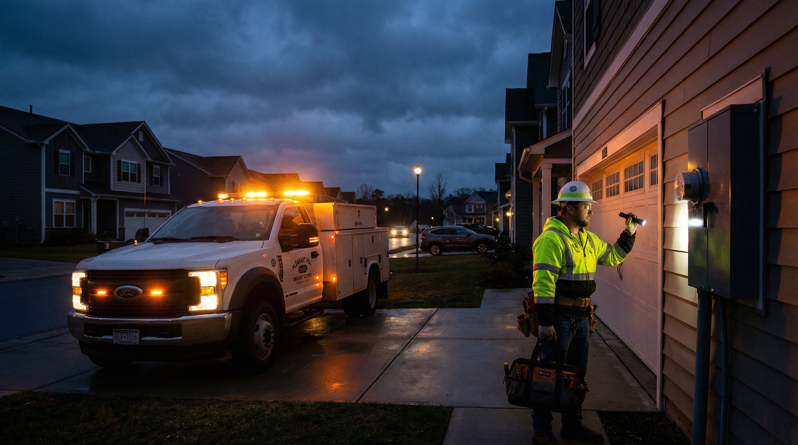 Emergency electrician in Pleasant Hill